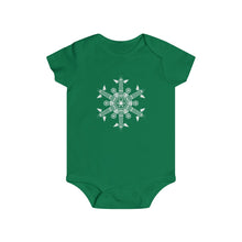 Load image into Gallery viewer, CHI FOR THE WINTER Snowflake Infant Rip Snap Tee