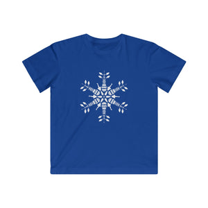 CLE FOR THE WINTER Snowflake Kids Fine Jersey Tee