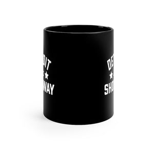Detroit Shoreway | Black Coffee Mug, 11oz