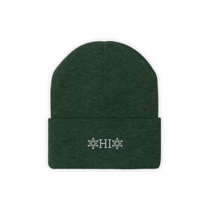 OHIO Snowflake Knit Beanie