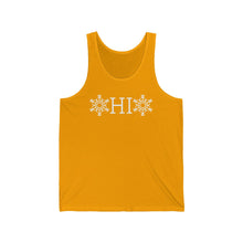 Load image into Gallery viewer, OHIO Snowflake Jersey Tank (Unisex)