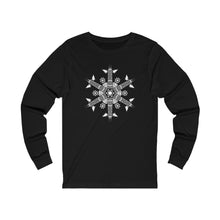 Load image into Gallery viewer, CHI FOR THE WINTER Snowflake Long-sleeve T-shirt