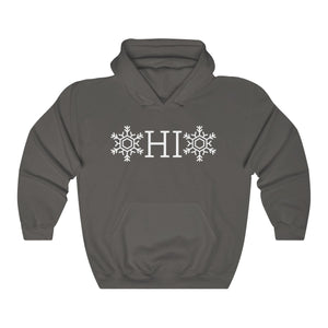 OHIO Snowflake Heavy Blend™ Hooded Sweatshirt (Unisex)