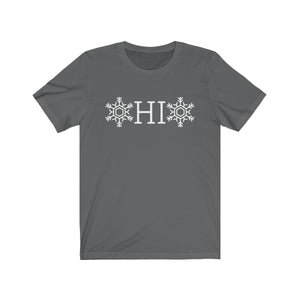 OHIO Snowflake Jersey Short Sleeve Tee (Unisex)