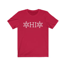Load image into Gallery viewer, OHIO Snowflake Jersey Short Sleeve Tee (Unisex)