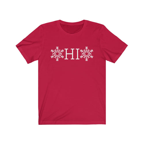 OHIO Snowflake Jersey Short Sleeve Tee (Unisex)