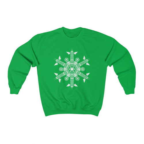 CHI FOR THE WINTER Snowflake Sweatshirt