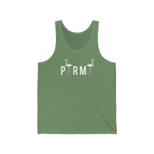 Load image into Gallery viewer, PARMA Flamingos - Unisex Jersey Tank