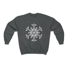 Load image into Gallery viewer, CHI FOR THE WINTER Snowflake Sweatshirt