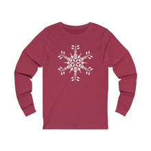 Load image into Gallery viewer, CLE FOR THE WINTER Snowflake Long-sleeve T-shirt