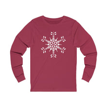 Load image into Gallery viewer, CLE FOR THE WINTER Snowflake Long-sleeve T-shirt