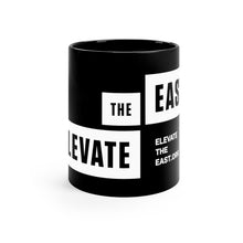 Load image into Gallery viewer, Elevate The East Black mug 11oz