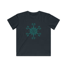 Load image into Gallery viewer, CLE FOR THE WINTER Snowflake Kids Fine Jersey Tee