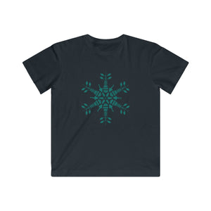 CLE FOR THE WINTER Snowflake Kids Fine Jersey Tee