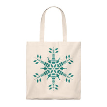 Load image into Gallery viewer, CLE FOR THE WINTER Snowflake Tote Bag - Vintage