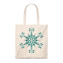 Load image into Gallery viewer, CLE FOR THE WINTER Snowflake Tote Bag - Vintage