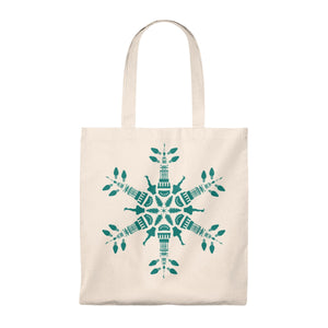 CLE FOR THE WINTER Snowflake Tote Bag - Vintage