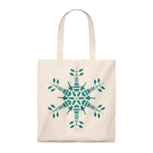 CLE FOR THE WINTER Snowflake Tote Bag - Vintage