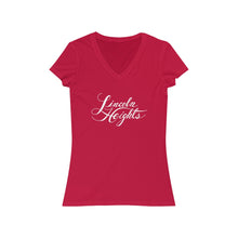 Load image into Gallery viewer, Lincoln Heights | Women&#39;s Jersey Short Sleeve V-Neck Tee