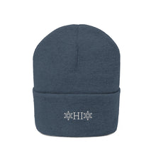 Load image into Gallery viewer, OHIO Snowflake Knit Beanie