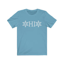 Load image into Gallery viewer, OHIO Snowflake Jersey Short Sleeve Tee (Unisex)