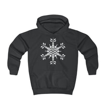 Load image into Gallery viewer, CLE FOR THE WINTER Snowflake Youth Hoodie