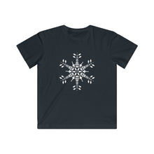Load image into Gallery viewer, CLE FOR THE WINTER Snowflake Kids Fine Jersey Tee