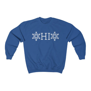 OHIO Snowflake Heavy Blend™ Crewneck Sweatshirt (Unisex)