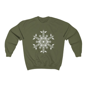 CHI FOR THE WINTER Snowflake Sweatshirt