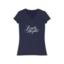 Load image into Gallery viewer, Lincoln Heights | Women&#39;s Jersey Short Sleeve V-Neck Tee