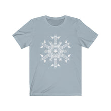 Load image into Gallery viewer, CHI FOR THE WINTER Snowflake Unisex T-shirt