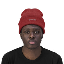 Load image into Gallery viewer, OHIO Snowflake Knit Beanie