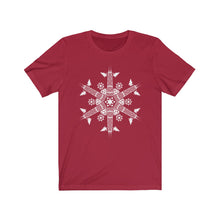 Load image into Gallery viewer, CHI FOR THE WINTER Snowflake Unisex T-shirt