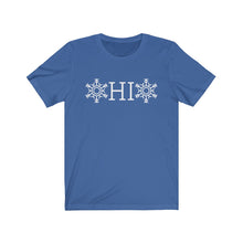 Load image into Gallery viewer, OHIO Snowflake Jersey Short Sleeve Tee (Unisex)