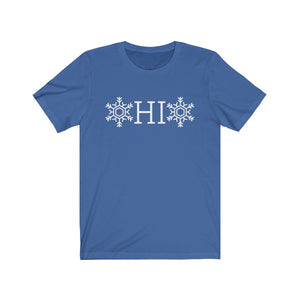 OHIO Snowflake Jersey Short Sleeve Tee (Unisex)