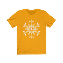 Load image into Gallery viewer, CHI FOR THE WINTER Snowflake Unisex T-shirt