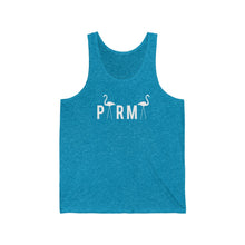 Load image into Gallery viewer, PARMA Flamingos - Unisex Jersey Tank