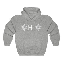 Load image into Gallery viewer, OHIO Snowflake Heavy Blend™ Hooded Sweatshirt (Unisex)