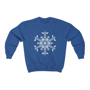 CHI FOR THE WINTER Snowflake Sweatshirt