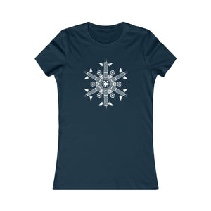 CHI FOR THE WINTER Snowflake Women's T-shirt