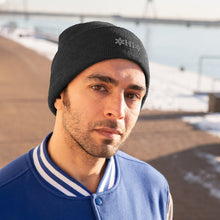 Load image into Gallery viewer, OHIO Snowflake Knit Beanie