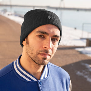 OHIO Snowflake Knit Beanie