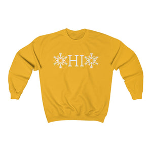 OHIO Snowflake Heavy Blend™ Crewneck Sweatshirt (Unisex)