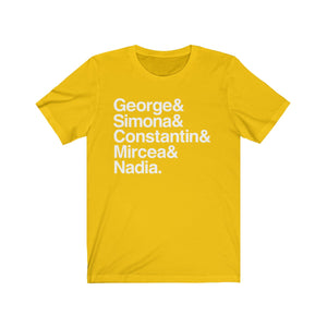 Famous Romanians Helvetica Tee (Unisex)