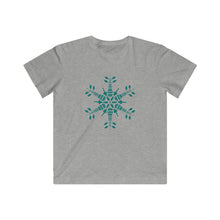 Load image into Gallery viewer, CLE FOR THE WINTER Snowflake Kids Fine Jersey Tee