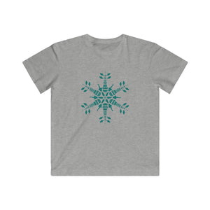 CLE FOR THE WINTER Snowflake Kids Fine Jersey Tee