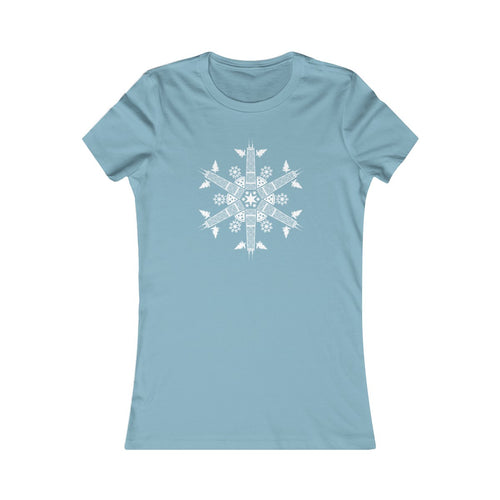 CHI FOR THE WINTER Snowflake Women's T-shirt