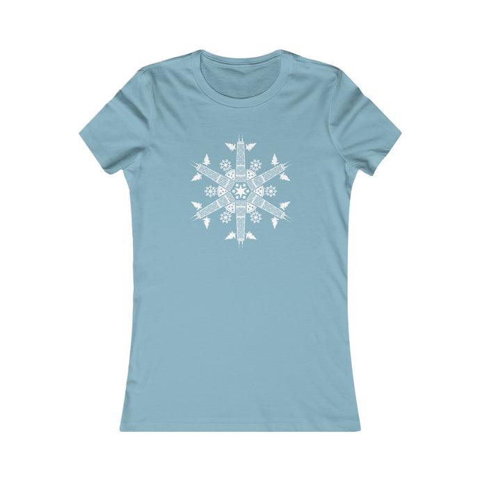 CHI FOR THE WINTER Snowflake Women's T-shirt
