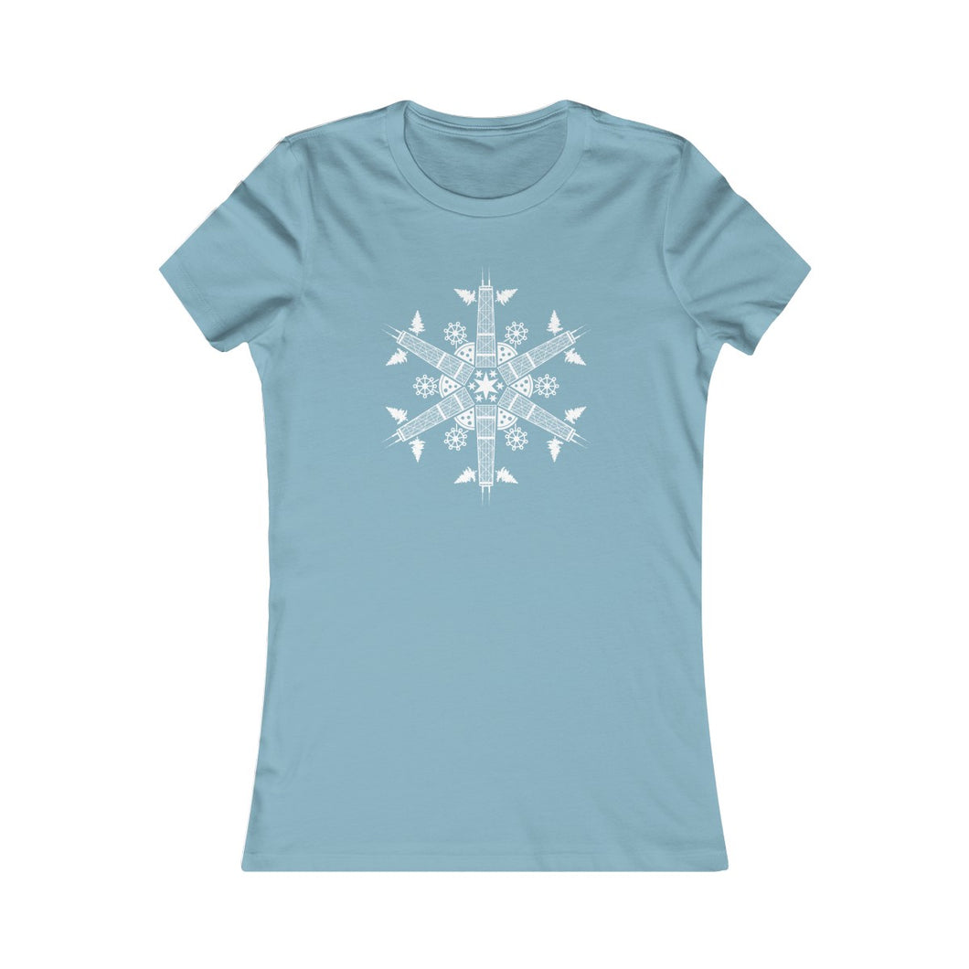 CHI FOR THE WINTER Snowflake Women's T-shirt