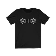 Load image into Gallery viewer, OHIO Snowflake Jersey Short Sleeve Tee (Unisex)